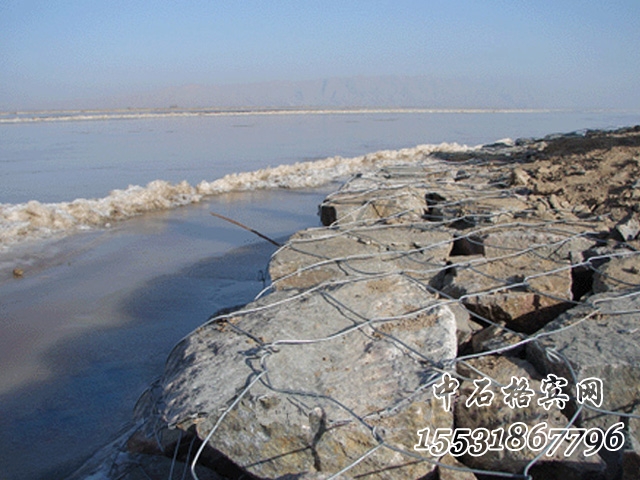 護岸鉛絲石籠